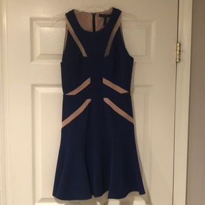 BCBGMAXAZRIA Blue Cocktail Dress, size 6